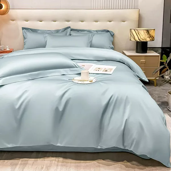 Ensemble Housse de Couette et Taies D’oreiller 100% Coton – Image 2