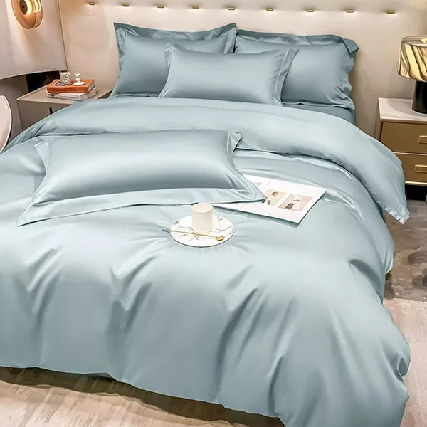 Ensemble Housse de Couette et Taies D’oreiller 100% Coton – Image 3