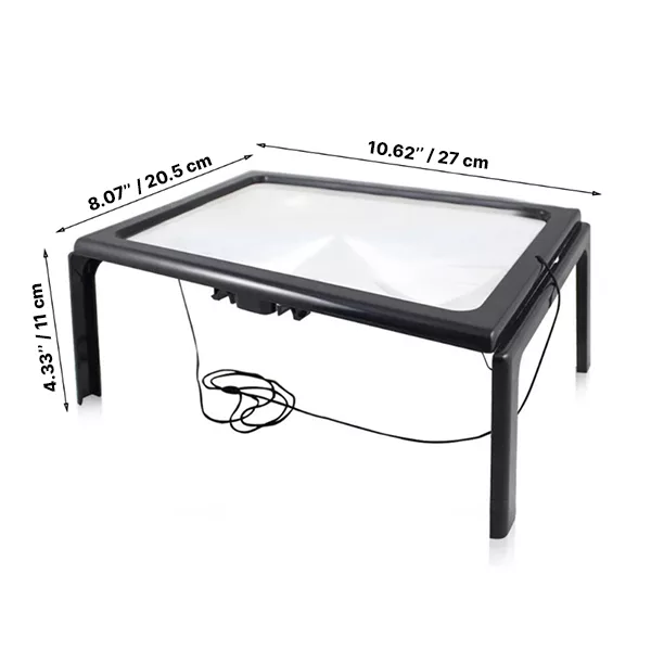 Loupe de Lecture 3X avec Lumière LED – Image 8