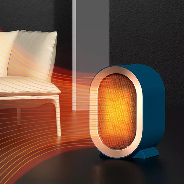 Chauffage Électrique Rapide 1200W Portable de Bureau