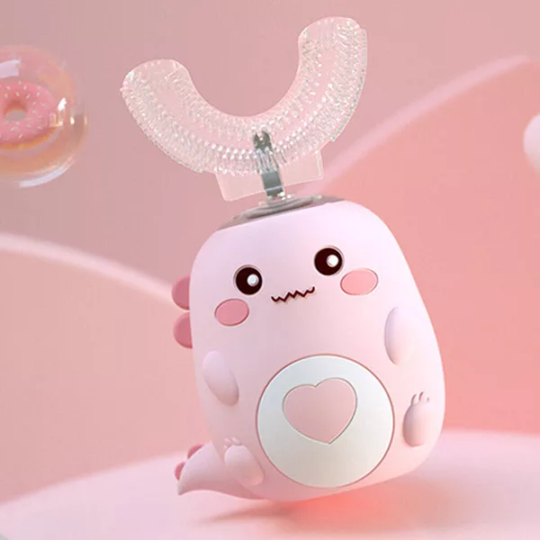 Brosse à Dents Électrique en Forme de U pour Enfants