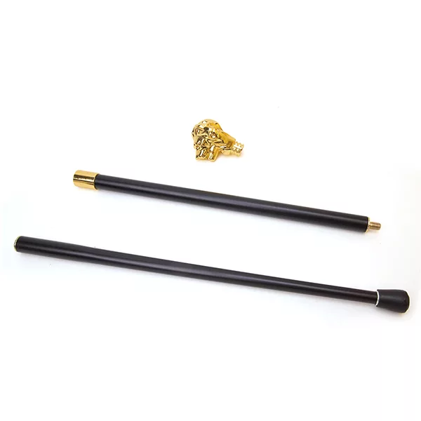 Canne Tête de Tion Canne de Marche Décorative – Image 6