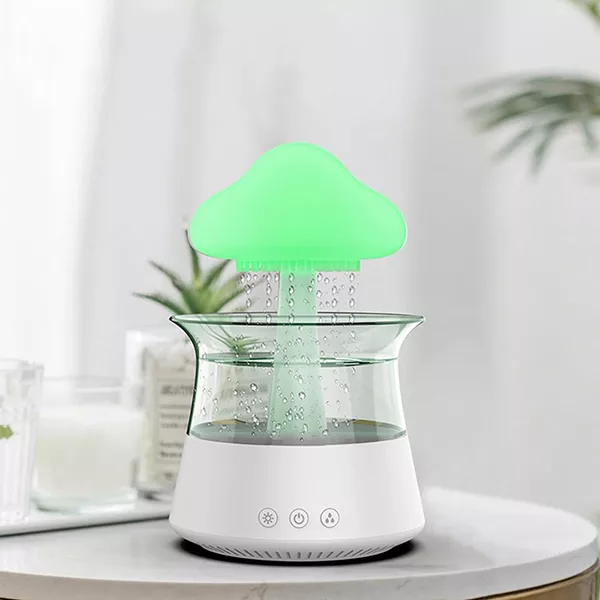 Humidificateur d’Air LED, Nuage de Pluie, Diffuseur d’Arômes – Image 3