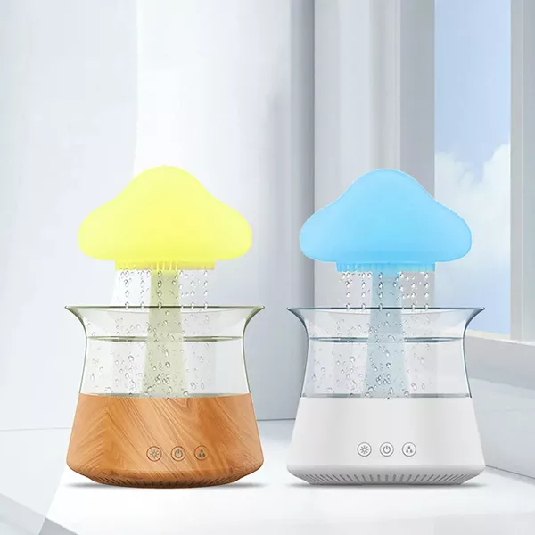 Humidificateur d’Air LED, Nuage de Pluie, Diffuseur d’Arômes – Image 2