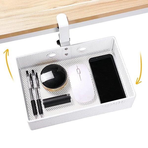 Tiroir de Rangement Rotatif sous le Bureau