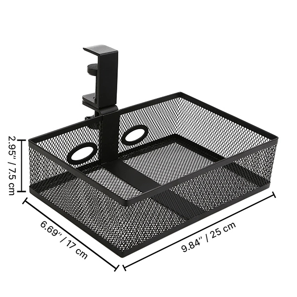 Tiroir de Rangement Rotatif sous le Bureau – Image 5