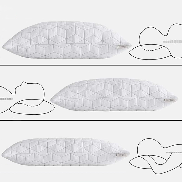 Oreiller en Mousse Mémoire Déchiquetée – Image 5