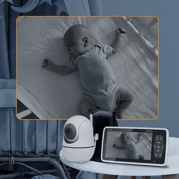 Moniteur Vidéo Pour Bébé Avec Caméra Et Son – Image 3