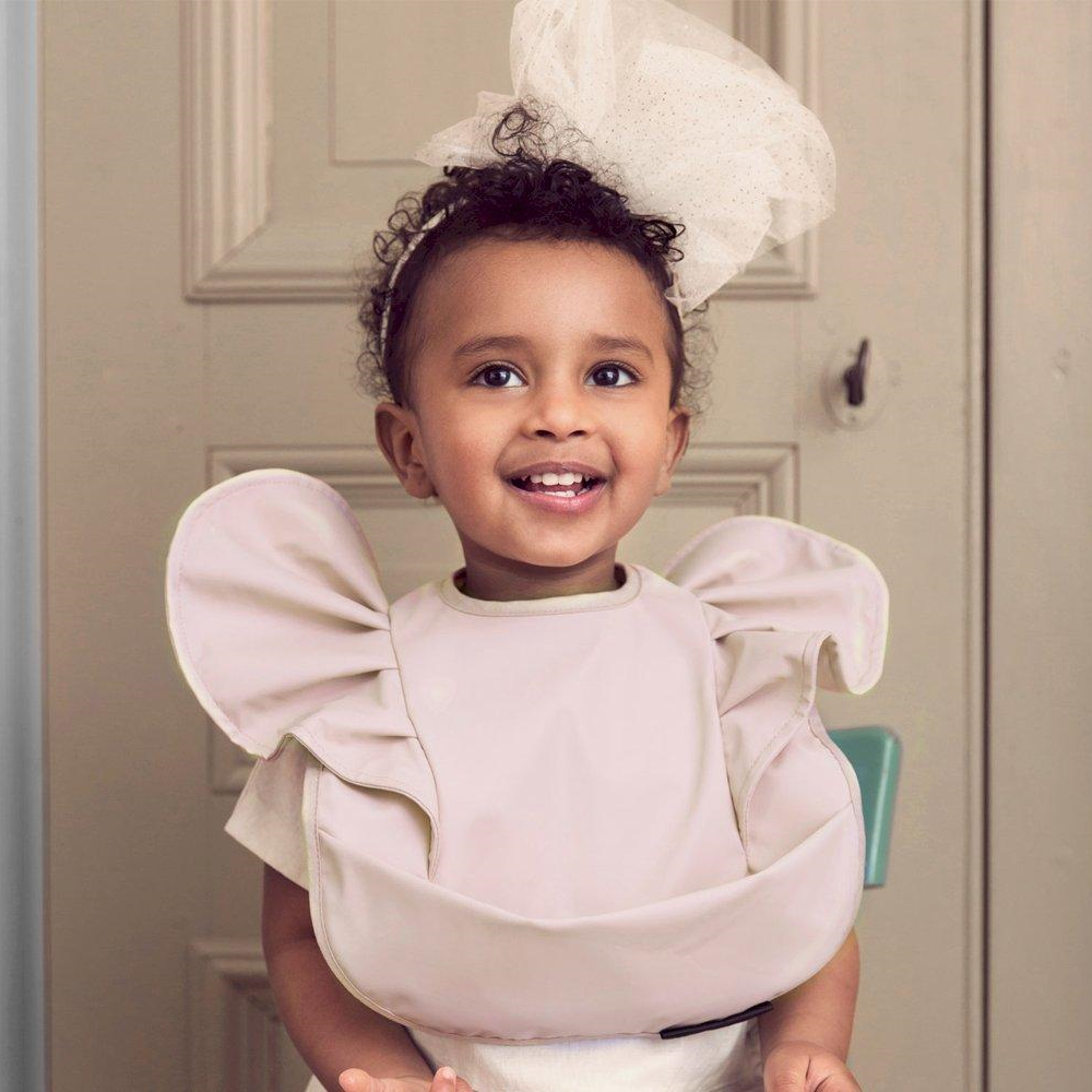 Bavoirs Imperméables Pour Bébés Avec Poche Pour Collecter Les Restes De Nourriture – Image 3